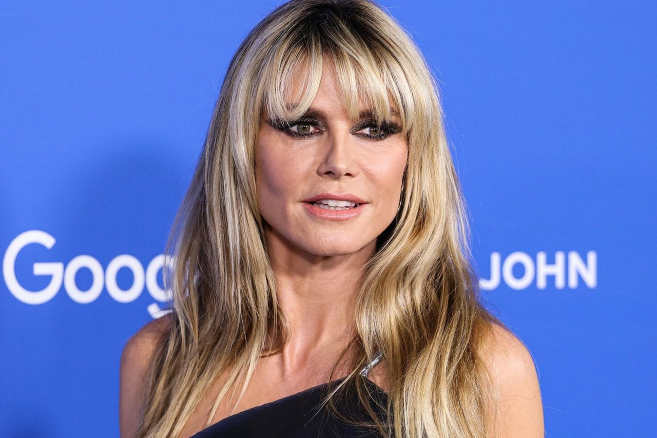 Heidi Klum na gali Nagród Fashion Trust 2023