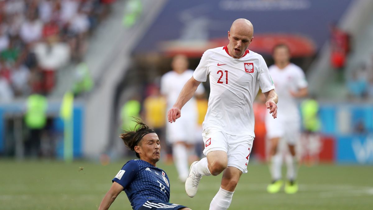 Takashi Usami (na dole) oraz Rafał Kurzawa