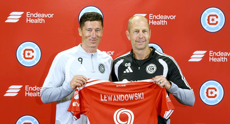 Prezentacja Lewandowskiego w Chicago bez efektu wow. "Wyszedł zawód"