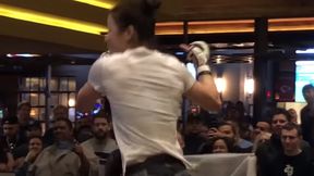 MMA. UFC 248. Brzydkie zachowanie Weili Zhang. Pokazała środkowy palec w kierunku polskich kibiców (wideo)