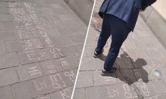 Po decyzji KEP przed krakowską kurią pojawił się cytat. Szybko zniknął