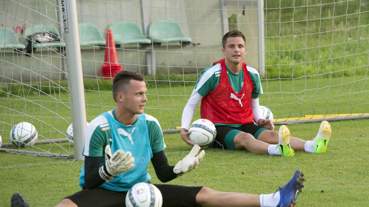 PAP / Aleksander Koźmiński / Na zdjęciu od lewej: Rafał i Łukasz Gikiewicz