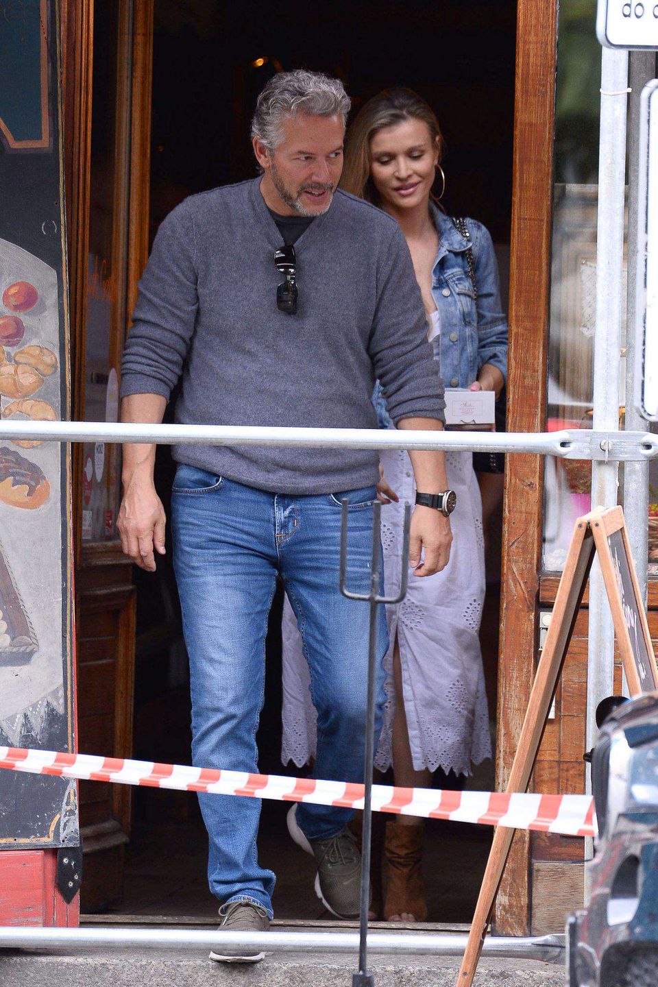 Joanna Krupa i Douglas Nunes na spacerze w Warszawie