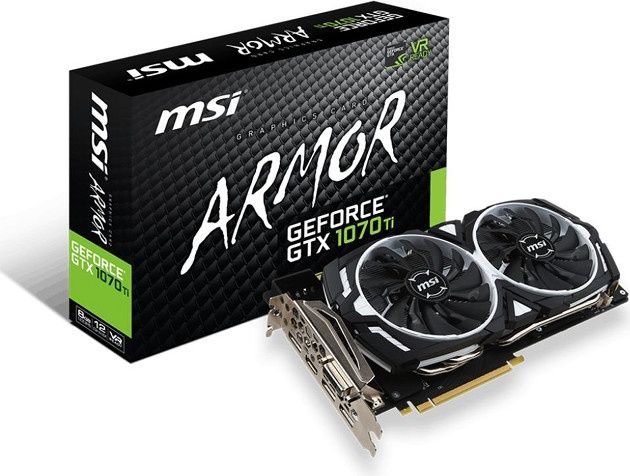 MSI GeForce GTX 1070 Ti ARMOR 8G