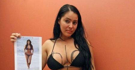 Zrobi wszystko, by upodobnić się do Kim Kardashian!