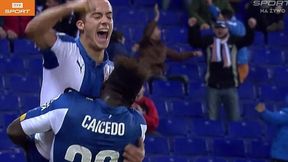 Puchar Króla: Espanyol - Valencia 2:0: druga bramka Caicedo
