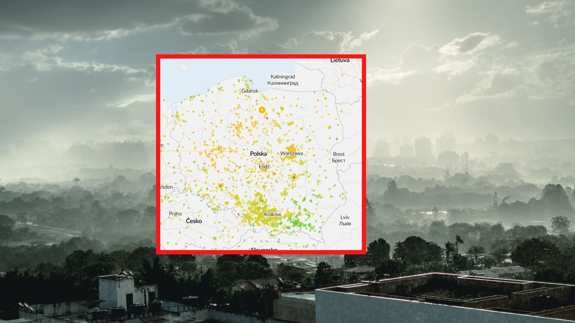 Smog w Polsce. Mapa zanieczyszczenia powietrza, piątek 30.09.2022