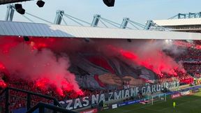 Wyjątkowa oprawa na meczu Wisły Kraków. Tak kibice szykują się na awans