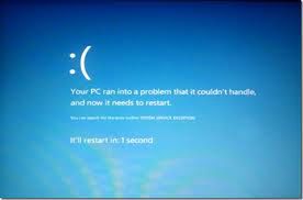 Komunikat błędu Windows 8