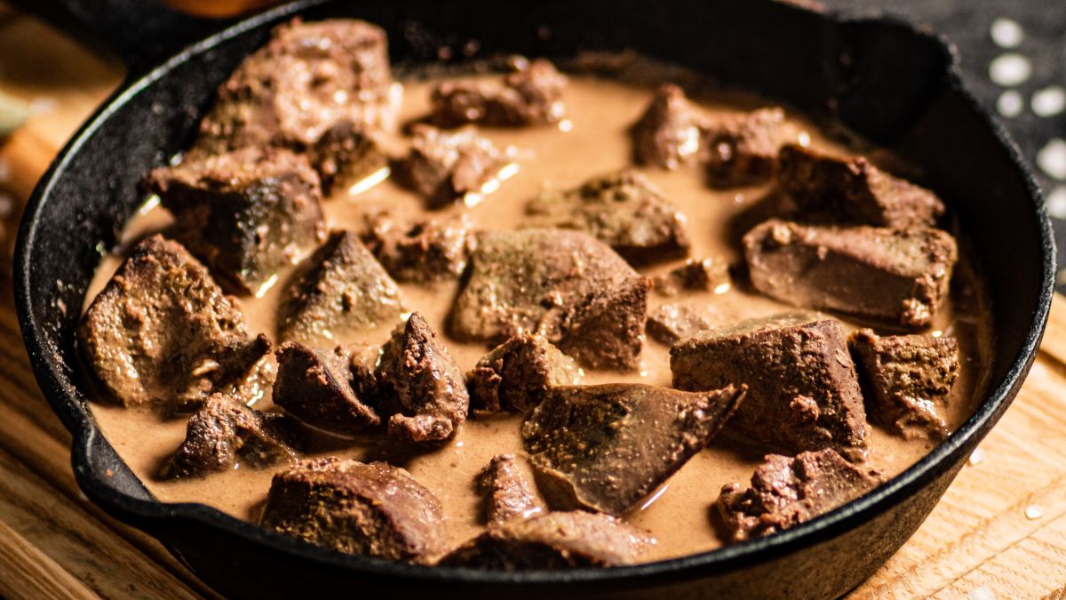 Aksamitna wątróbka, która rozpływa się w ustach. 