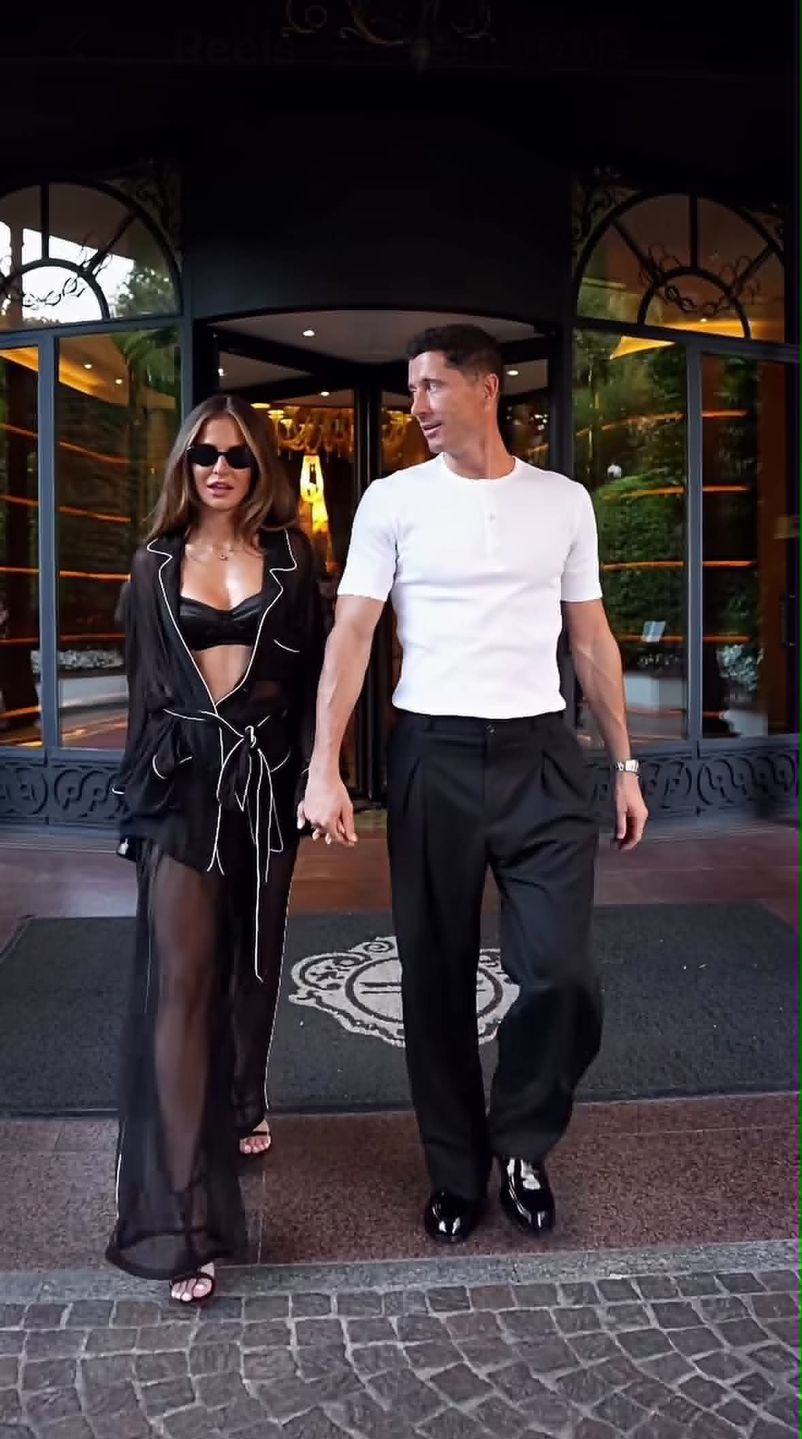 Anna i Robert Lewandowscy