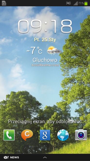 Samsung Galaxy Note II GT-N7100 - oprogramowanie