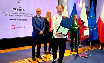 Michał Pol attaché prasowym reprezentacji Polski na igrzyska parolimpijskie