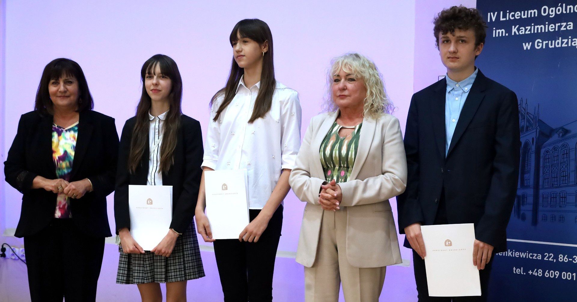 Oto laureaci olimpiad i konkursów przedmiotowych w Grudziądzu