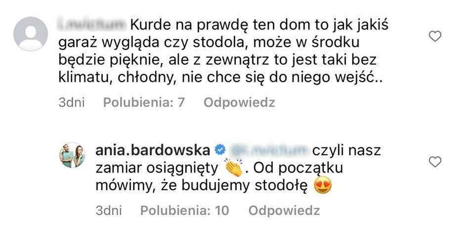 Anna Bardowska reaguje na przytyki internautów