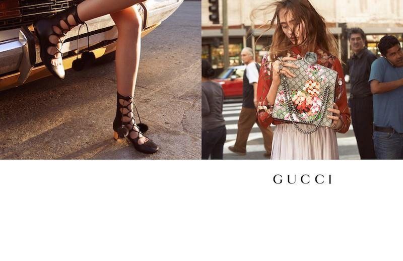 Lia Pavlova, kampania Gucci jesień-zima 2015