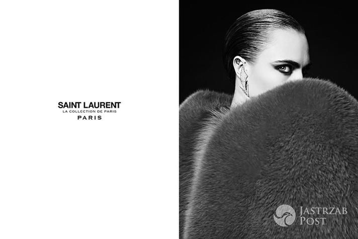 Cara Delevingne w kampanii Saint Laurent La Collection de Paris 2016