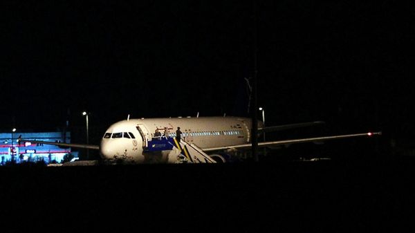 Zatrzymany samolot na tureckim lotnisku