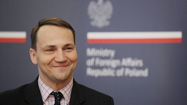 Minister spraw zagranicznych Radosław Sikorski