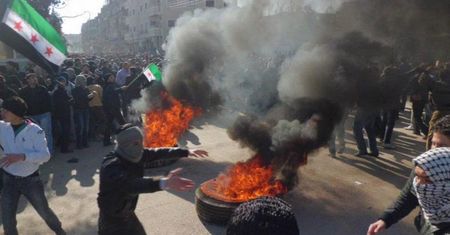 Demonstranci zaatakowali ambasadę Syrii w Australii