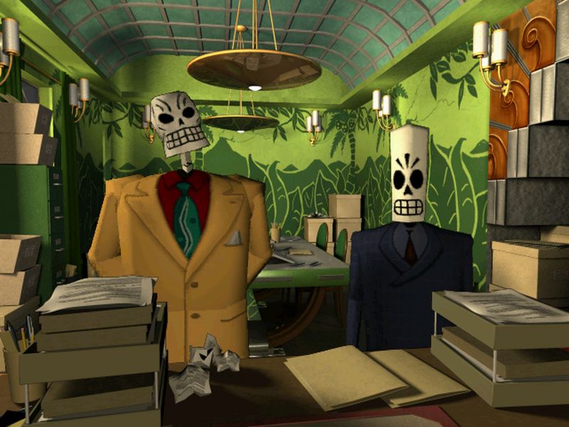 Remake Grim Fandango trafi też na komputery osobiste