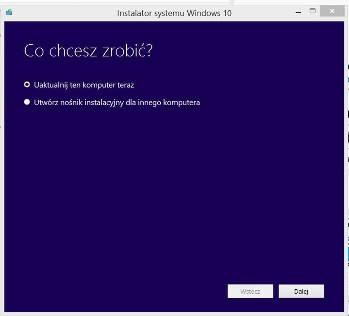 Windows 10 na 4-letnim laptopie