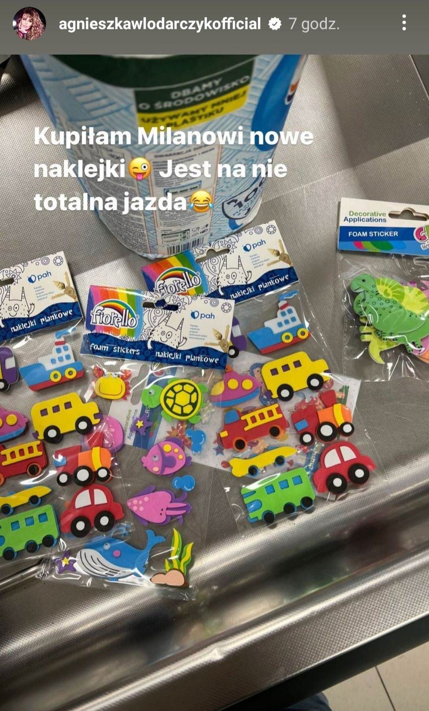 Agnieszka Włodarczyk pokazała zabawę Milana
