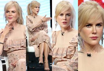 Coraz młodsza Nicole Kidman na spotkaniu z dziennikarzami. Na ile lat wygląda? (ZDJĘCIA)