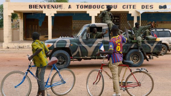 Malijskie wojsko w Timbuktu