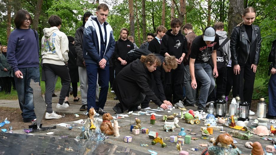 Upamiętniono zamordowane żydowskie dzieci.