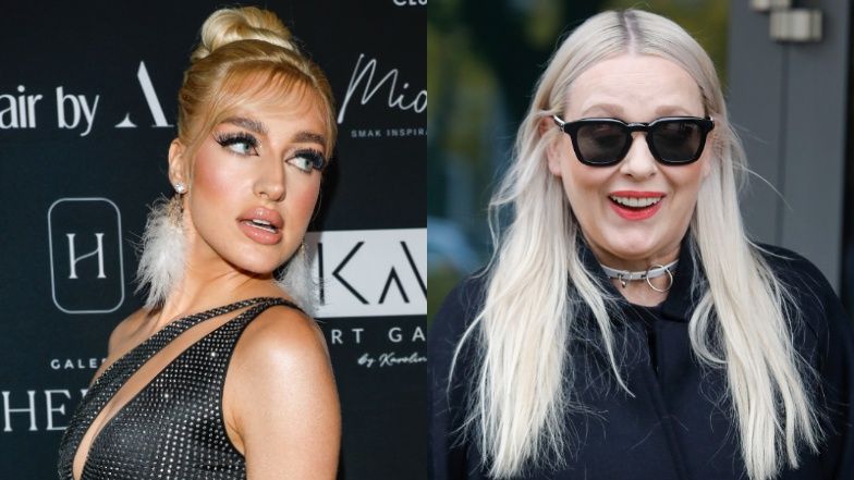 Caroline Derpienski i Katarzyna Nosowska