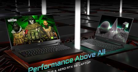 Gigabyte zapowiada laptopy z kartami GeForce RTX 3000 - sprzęt pojawi się także w Polsce