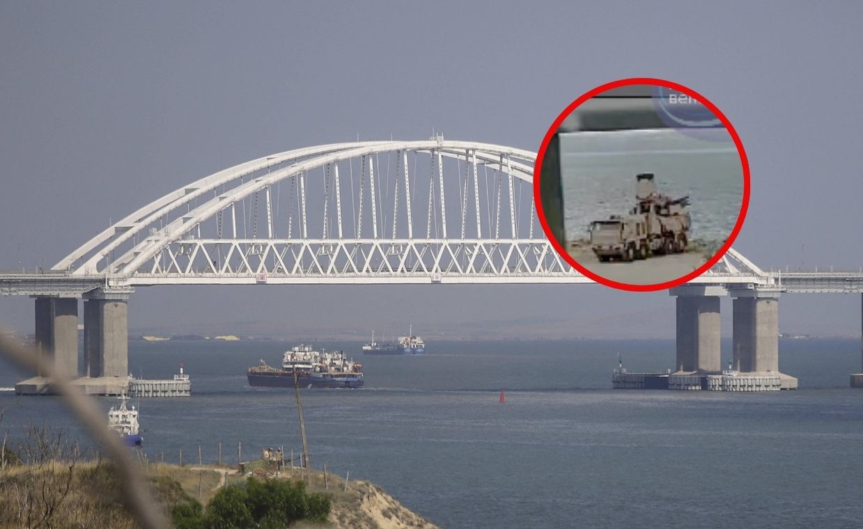 Russia fortifies air defenses to protect vital Crimean Bridge