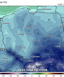Alert IMGW. Siarczysty mróz w pięciu województwach