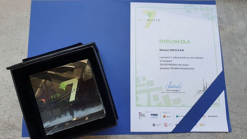 Wrocław. Nagroda Eco-Miasto dla stolicy Dolnego Śląska. Doceniono zieleń miejską