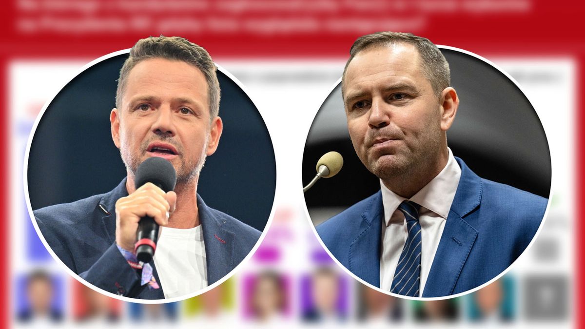 Topnieje przewaga Trzaskowskiego nad Nawrockim