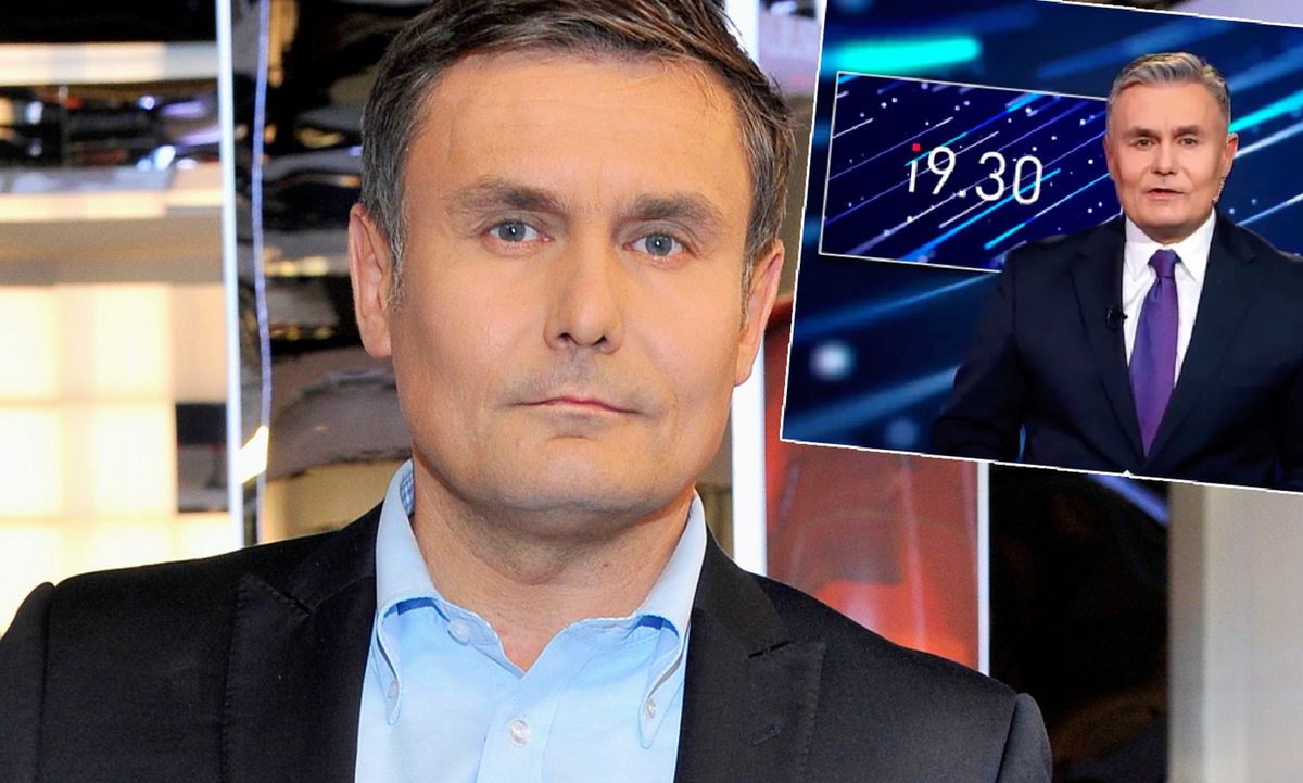 Marek Czyż jest twarzą programu "19.30", który w TVP zastąpił "Wiadomości"