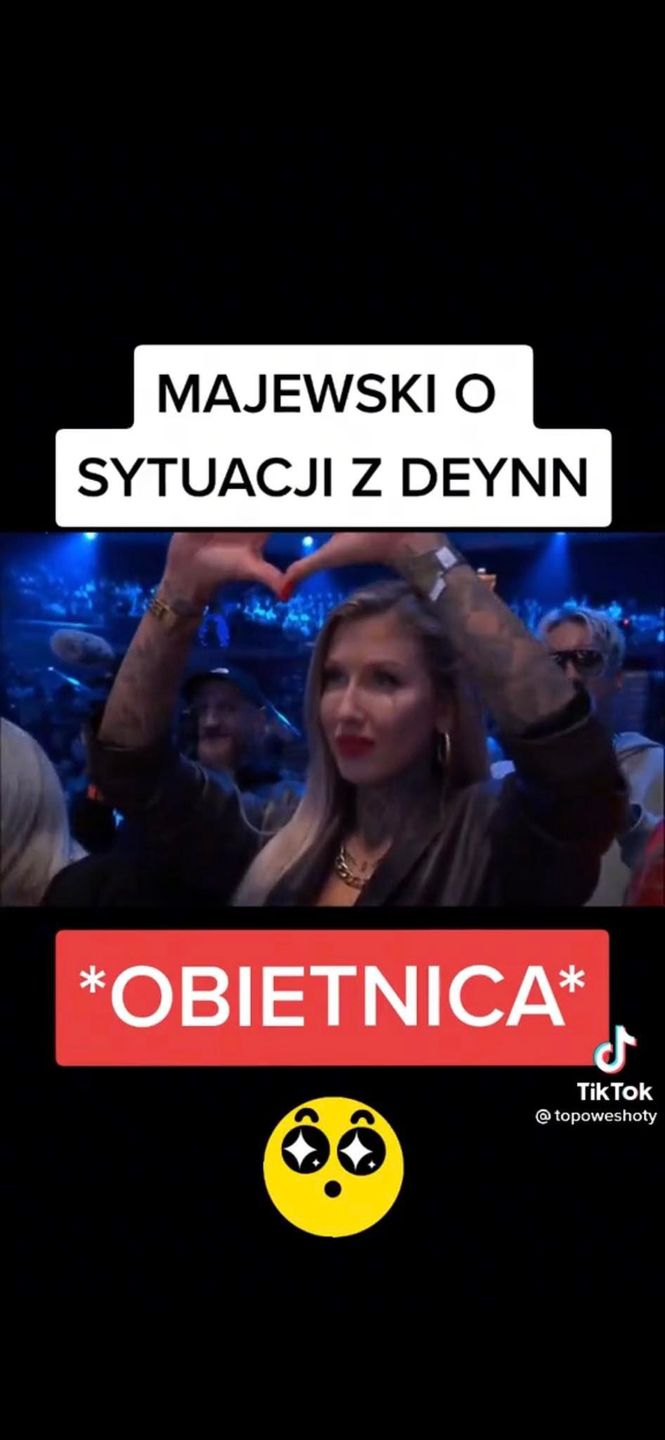 Majewski wyznaje miłość Deynn