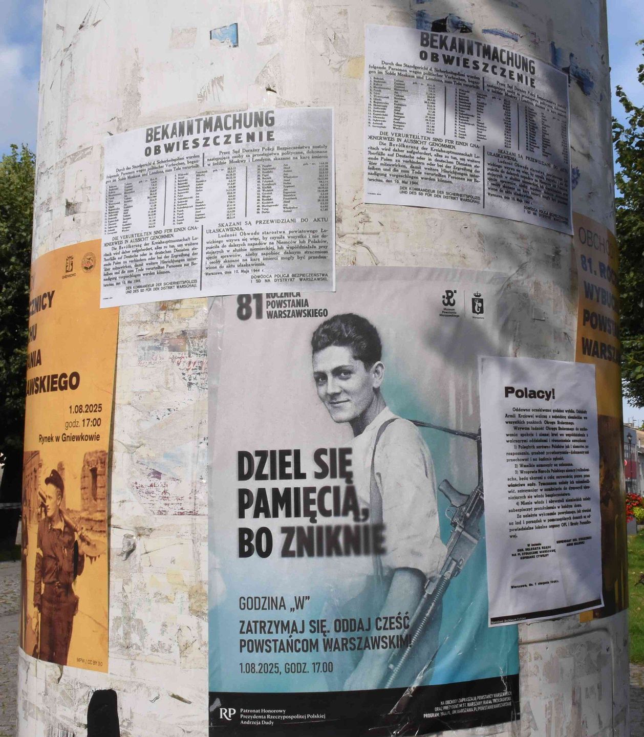 Obchody 81. rocznicy wybuchu Powstania Warszawskiego w Gniewkowie