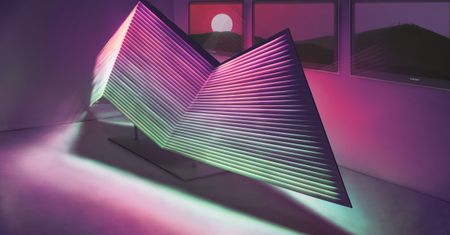 LED-owa rzeźba