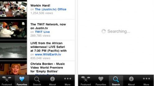 Justin.TV na iPhonie! 1