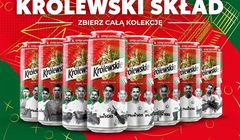 Zawodnicy Legii Warszawa po raz pierwszy na etykietach piwa Królewskie
