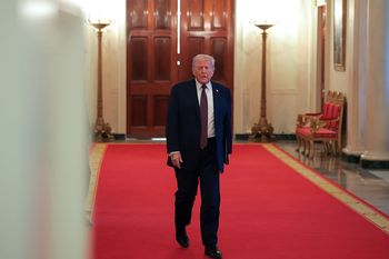 Tak zareagował Trump na Nobla. Są zdjęcia