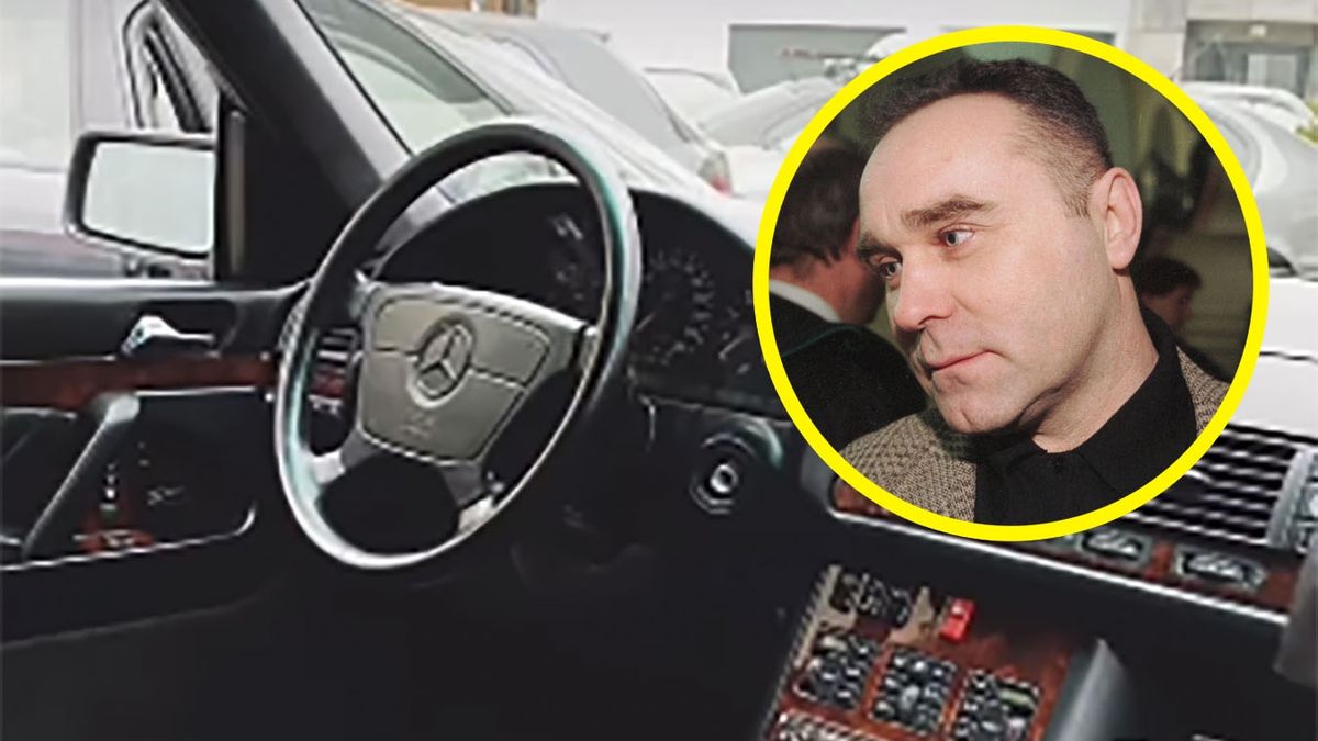 Nikodem "Nikoś" Skotarczak jeździł za życia luksusową limuzyną