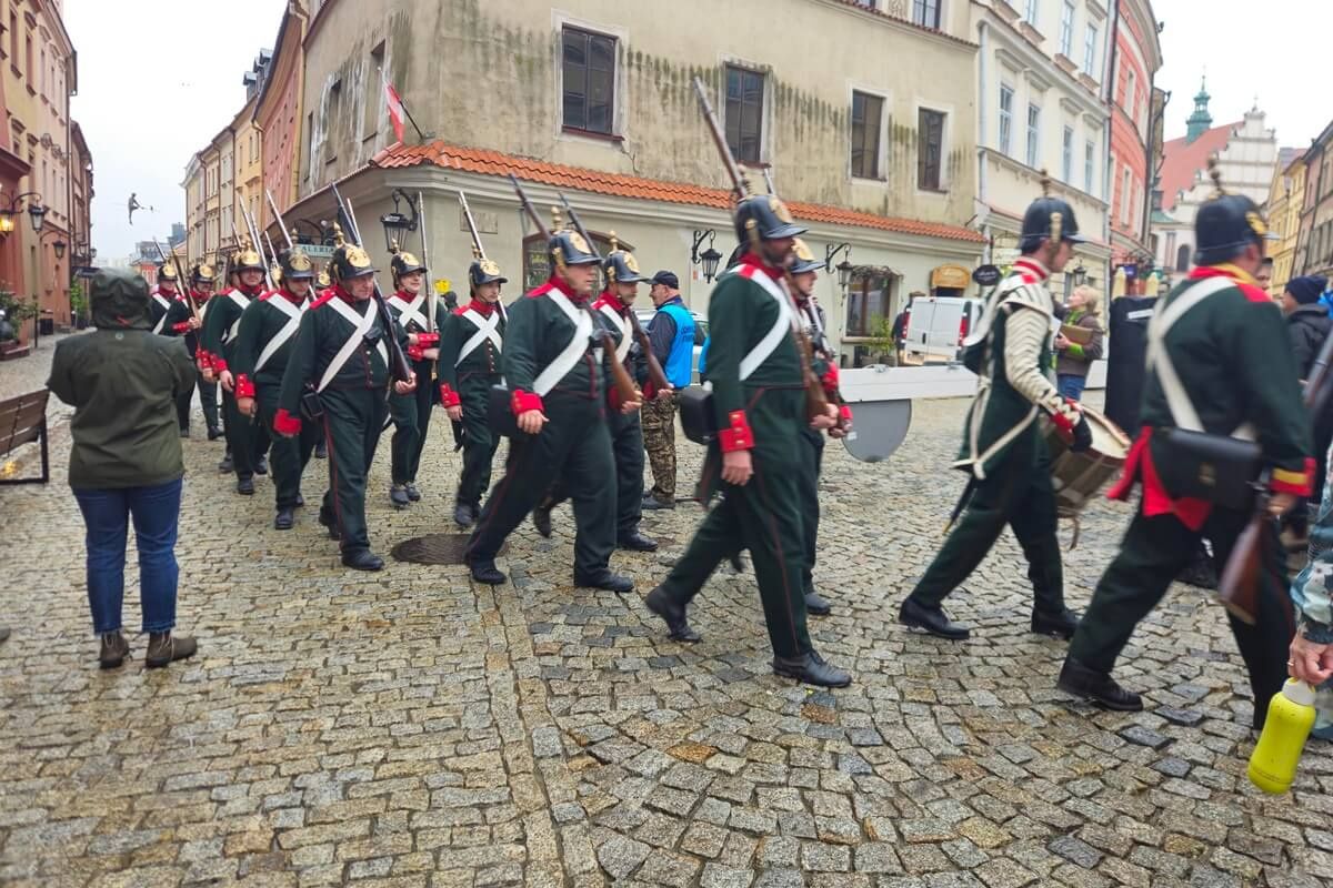 Zdjęcia do serialu historycznego "Eter" na Starym Mieście w Lublinie