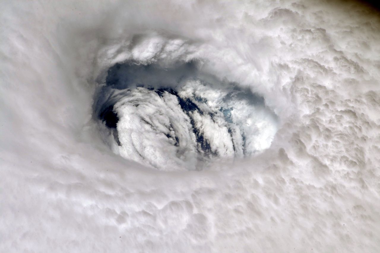 Huragan Dorian. NASA udostępniła zdjęcia z Międzynarodowej Stacji Kosmicznej
