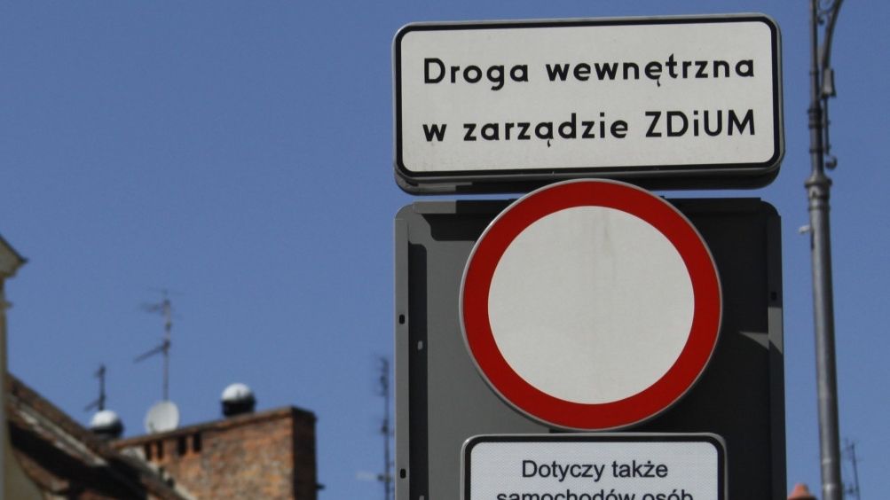 Znak droga wewnętrzna