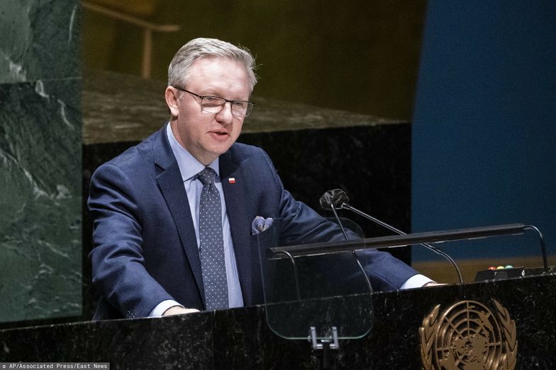 Ambasador Krzysztof Szczerski przemawia w ONZ