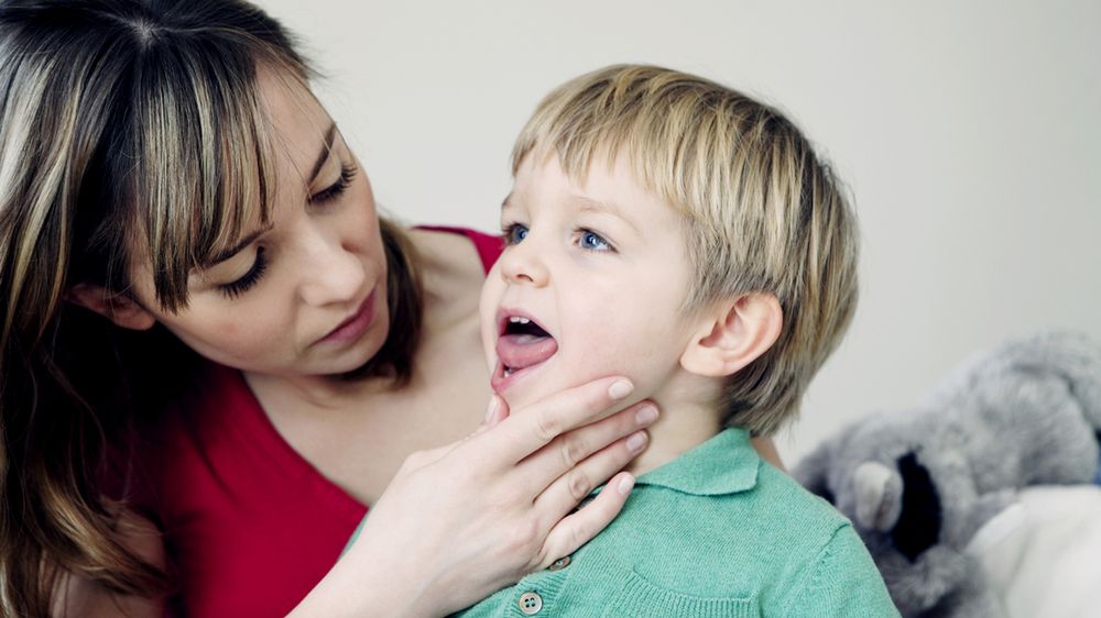 Częste choroby gardła u dzieci