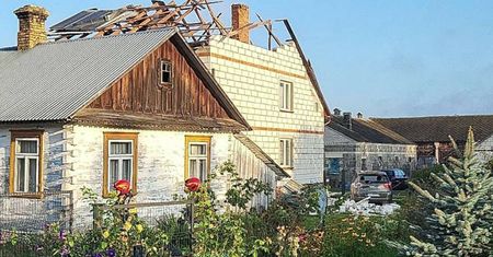 Dron spadł na dom. "Huk, którego nigdy nie słyszałam"